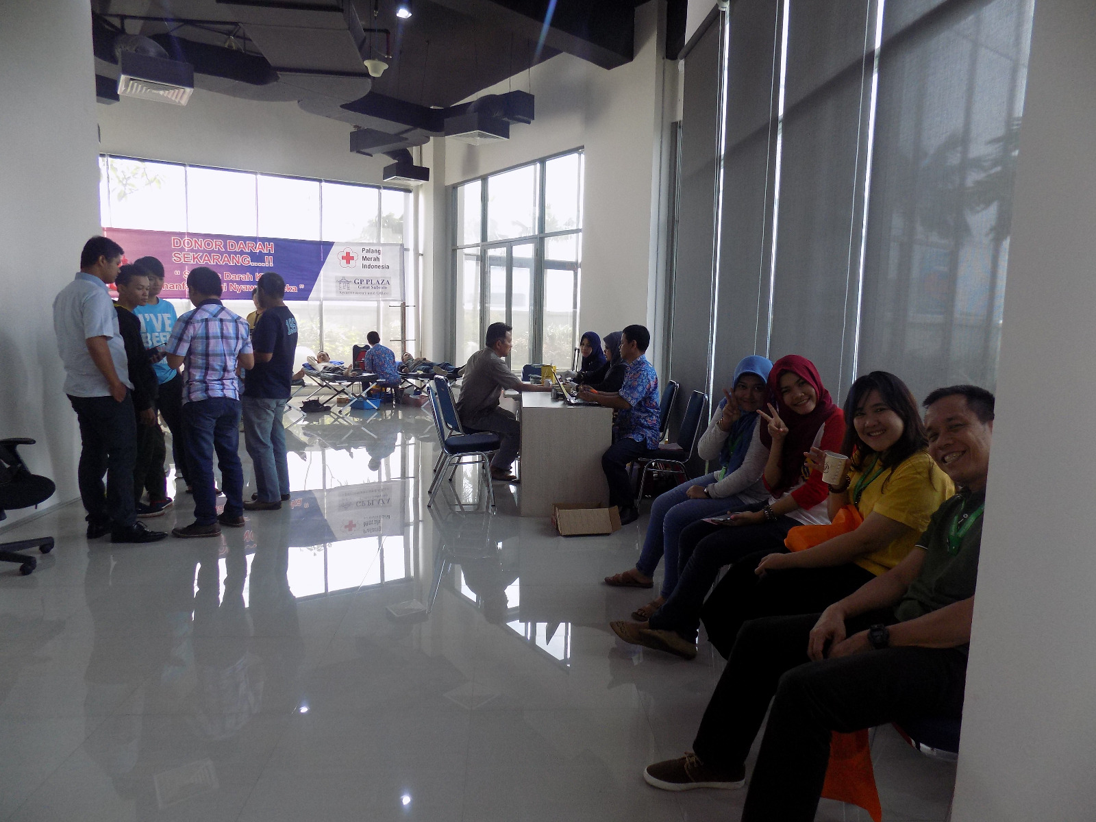 Donor darah bersama PMI